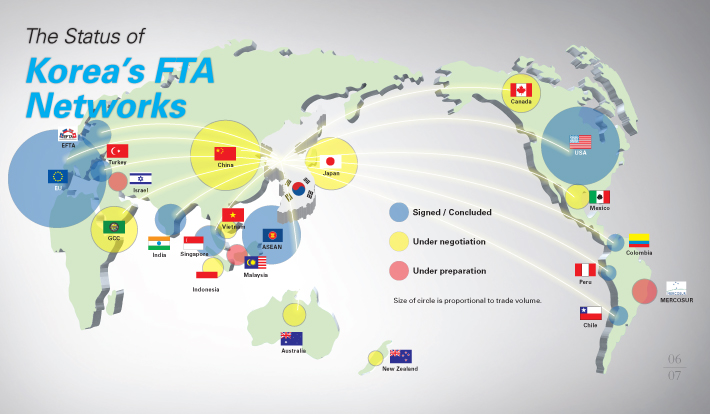 TN Consulting - map FTA